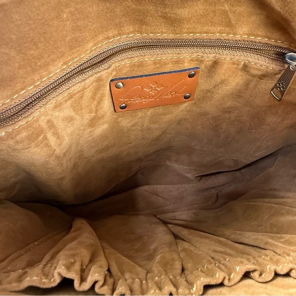 Patricia Nash Aveley tropical dreams leather crossbody purse P698372 - Picture 8 of 11